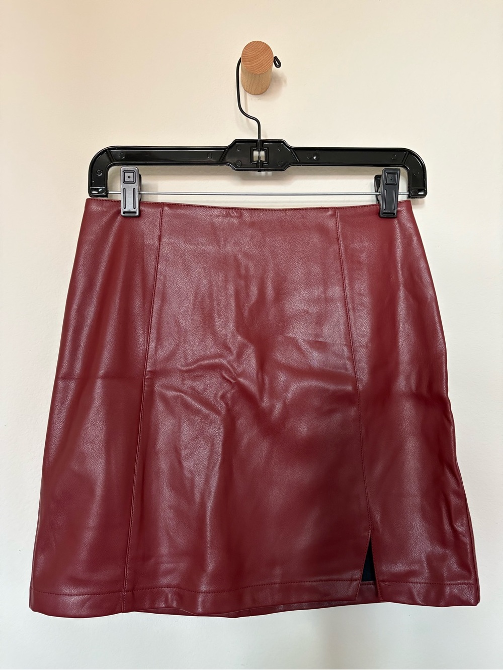 Nasty Gal NWT Faux Leather Mini Skirt